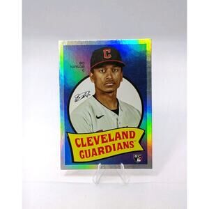 2023 Topps Archives - 1969 Topps Single Player Foil Bo Naylor #69T-18 (RC)